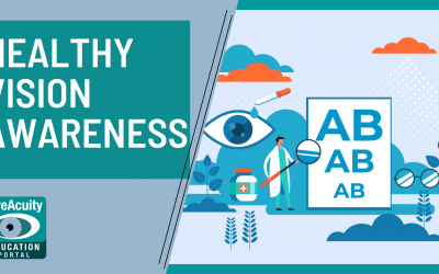 Healthy Vision Awareness Month in Urdu and English
